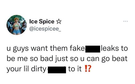 ice.spice.leaks|Ice Spice Twitter leak explained as rapper responds to。